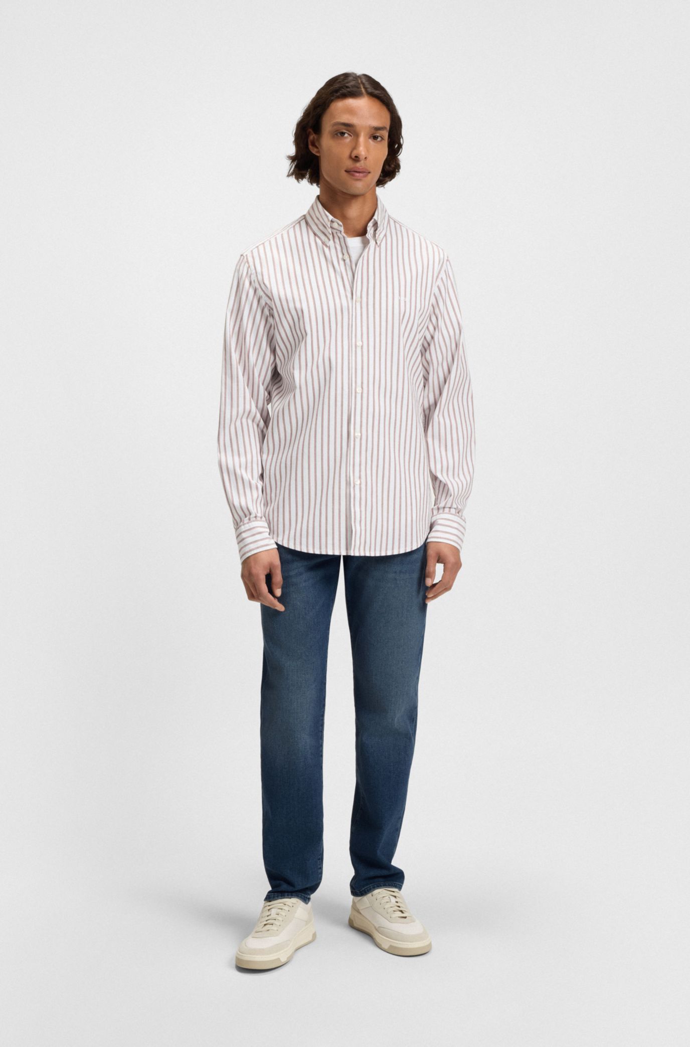 Boss jeans regular fit sales