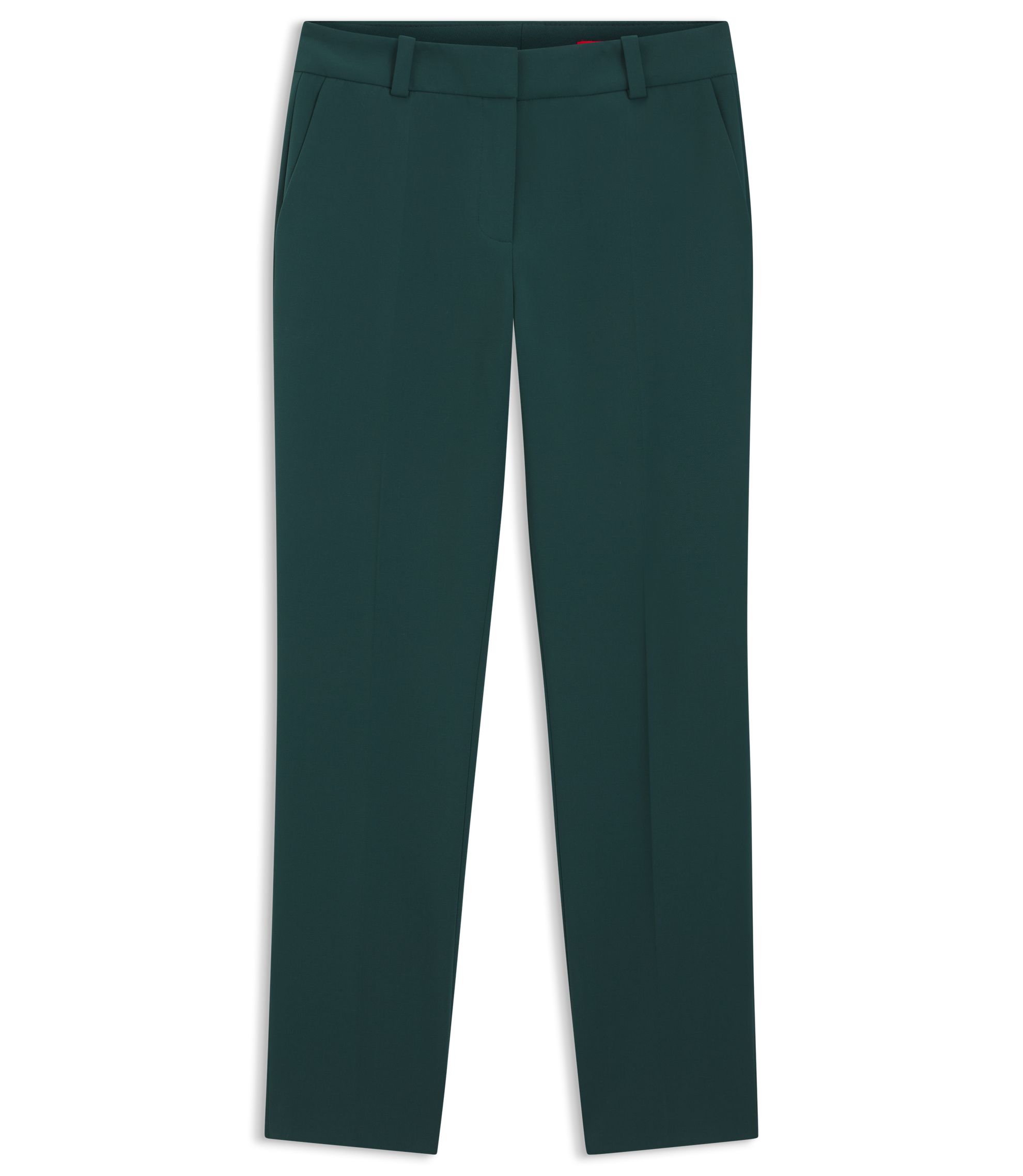 Pantalon Décontracté Vert Hugo Boss Hajella - Taille US 4 (IT 40), Coupe Confortable