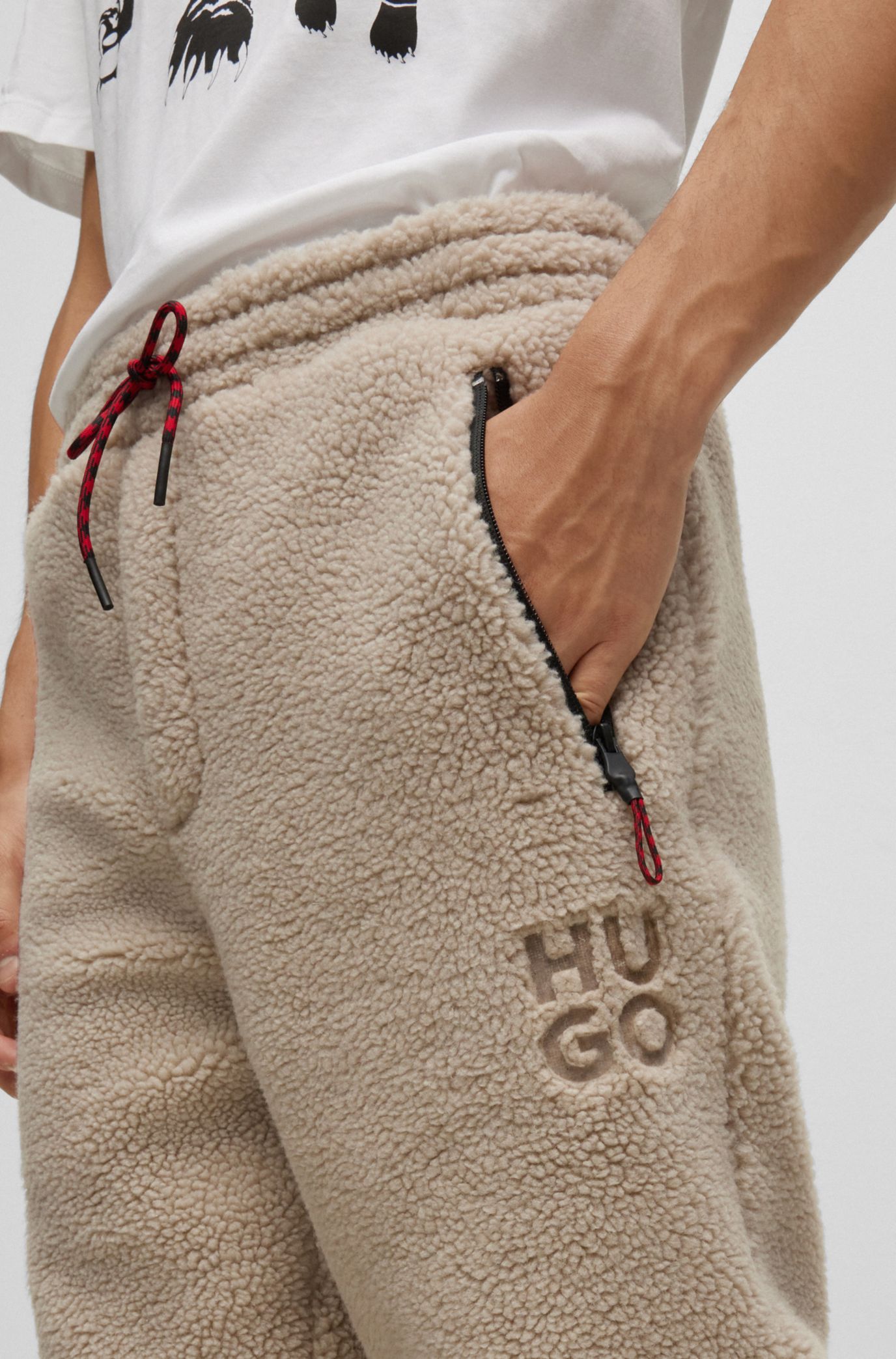 Hugo boss fleece joggers new arrivals