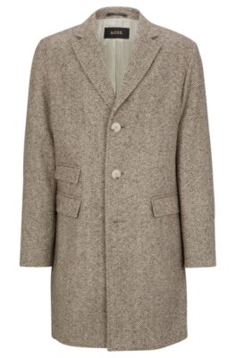 Hugo boss shop herringbone coat