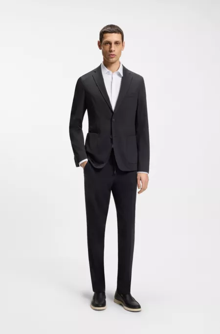 Veste Slim Fit en jersey stretch performant