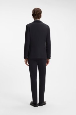 Slim-fit jacket in performance-stretch jersey 2