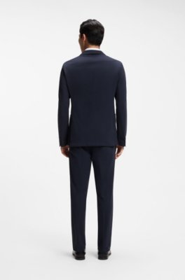 Slim-fit jacket in performance-stretch jersey 2