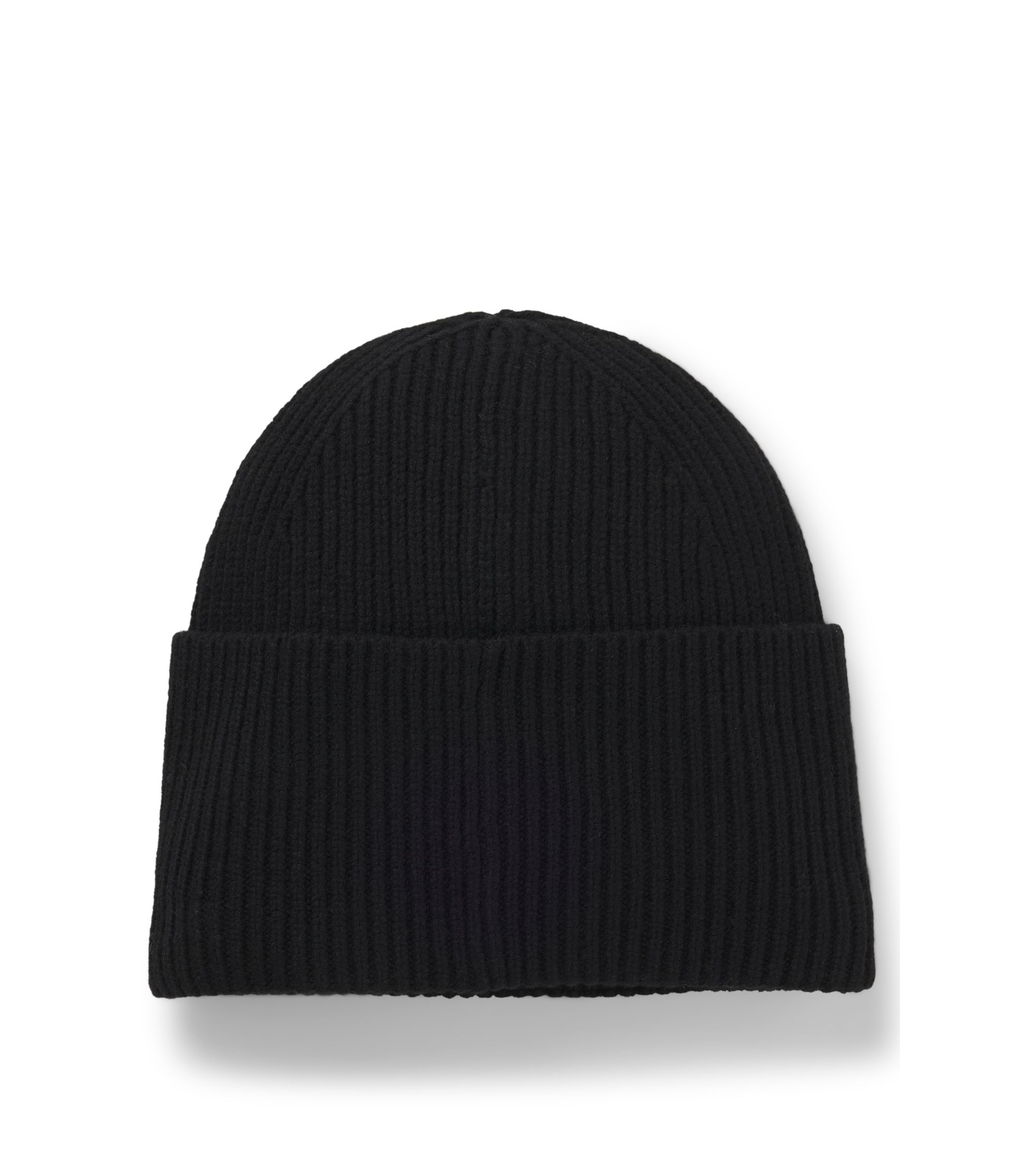 BOSS ブラック ニット帽 フリーサイズ BOSS ボス ニット帽 マフラー 2