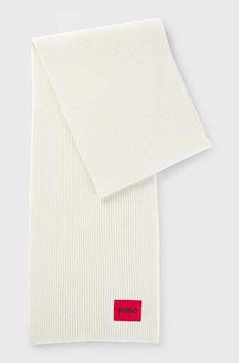 Scarves in White by HUGO BOSS | Women Scarves in White by HUGO BOSS | Women