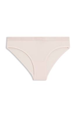 Stretch-jersey briefs with logo waistband