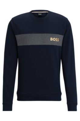 Hugo boss store logo sweatshirt black