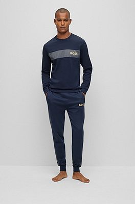 Hugo boss clearance tracksuit set mens