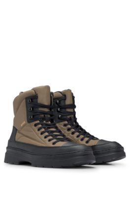 bottines vert