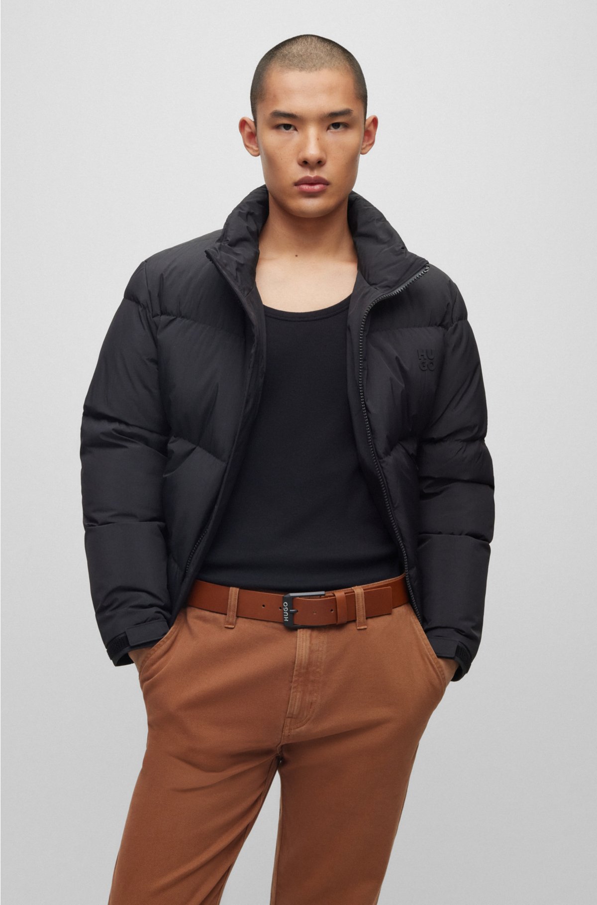 Zara - Basic Leather Belt - Brown - Men