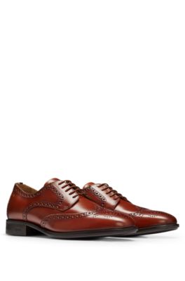 Hugo boss store brogue shoes