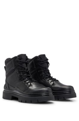 Hugo boss deals biker boots