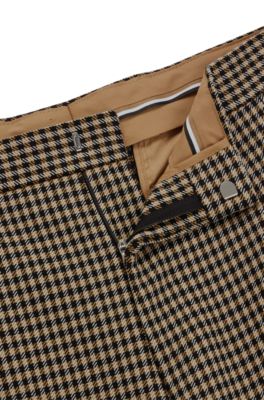 Discount tartan trousers beige Sale