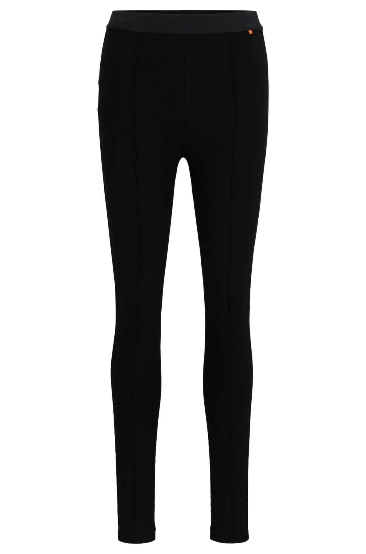 Extra-slim-fit leggings in power-stretch jersey, Black