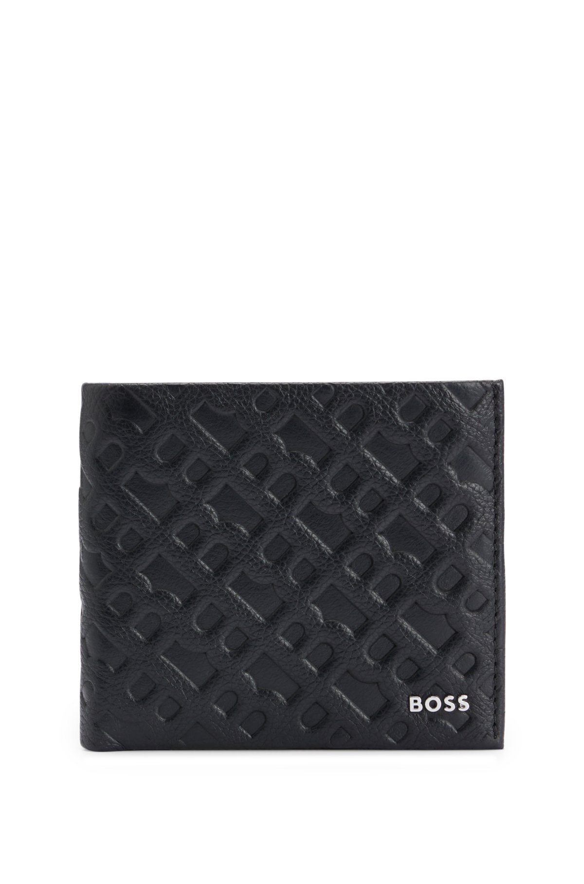black embossed lv wallet