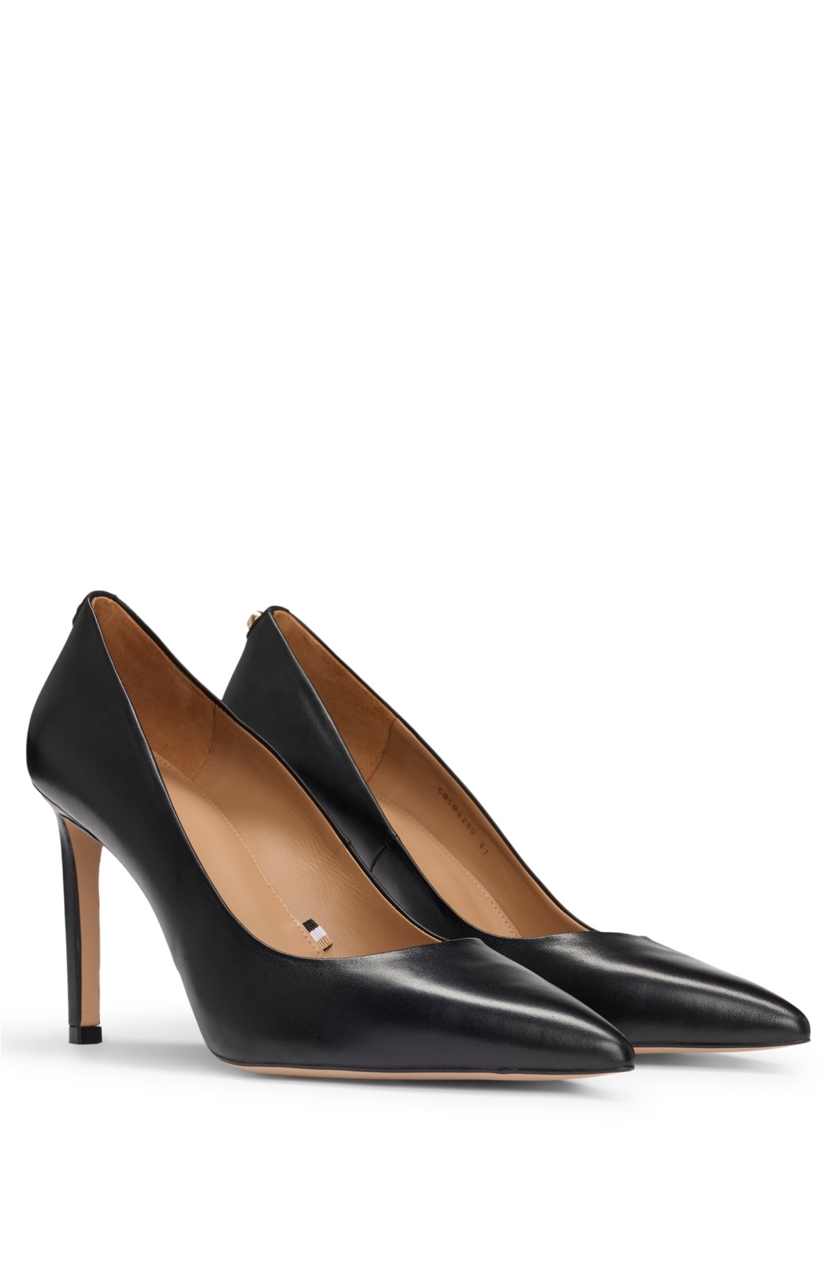 Zapatos de salón Mujer Color Negro, Hechos de Piel, Disponibles Desde  Talla 36 hasta Talla 41