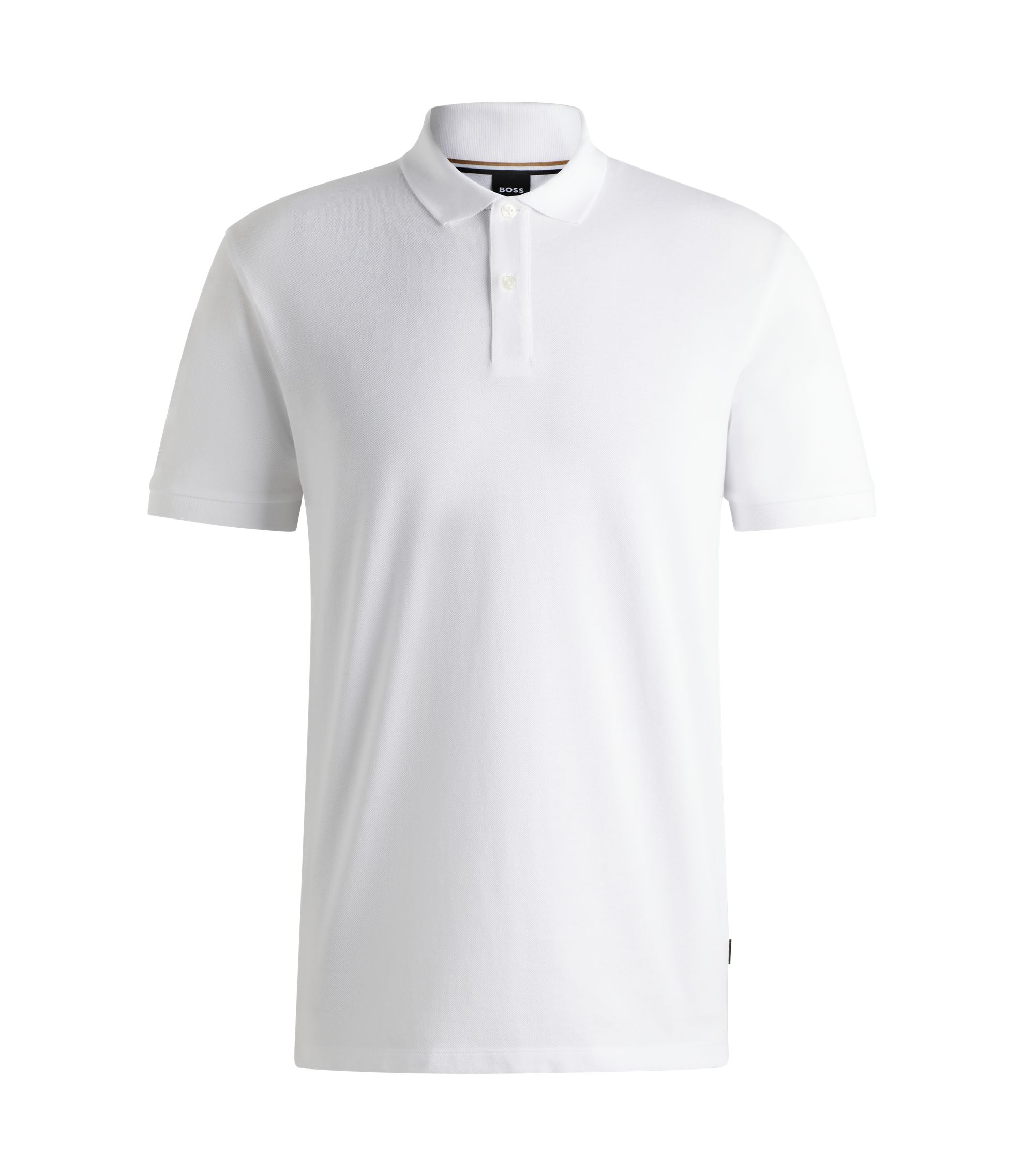 Regular-Fit Poloshirt aus Baumwoll-Piqué