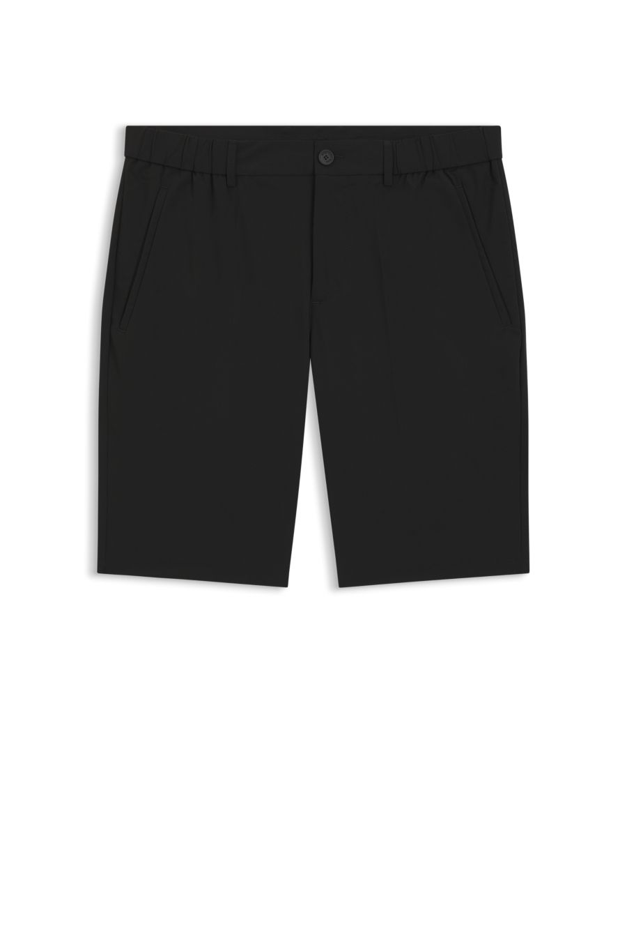 BOSS Speedflex Regular-Fit Shorts — Black