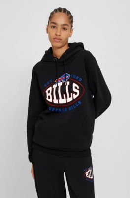 BOSS - BOSS x NFL cotton-blend hoodie with collaborative branding