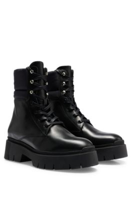 Hugo boss biker hot sale boots