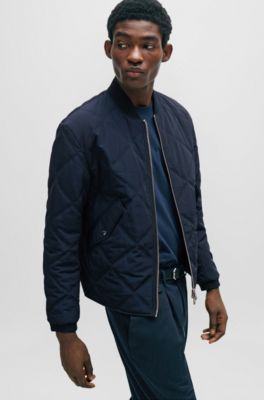 最終値下げ]訳あり ふっ HugoBoss キルティングジャケット