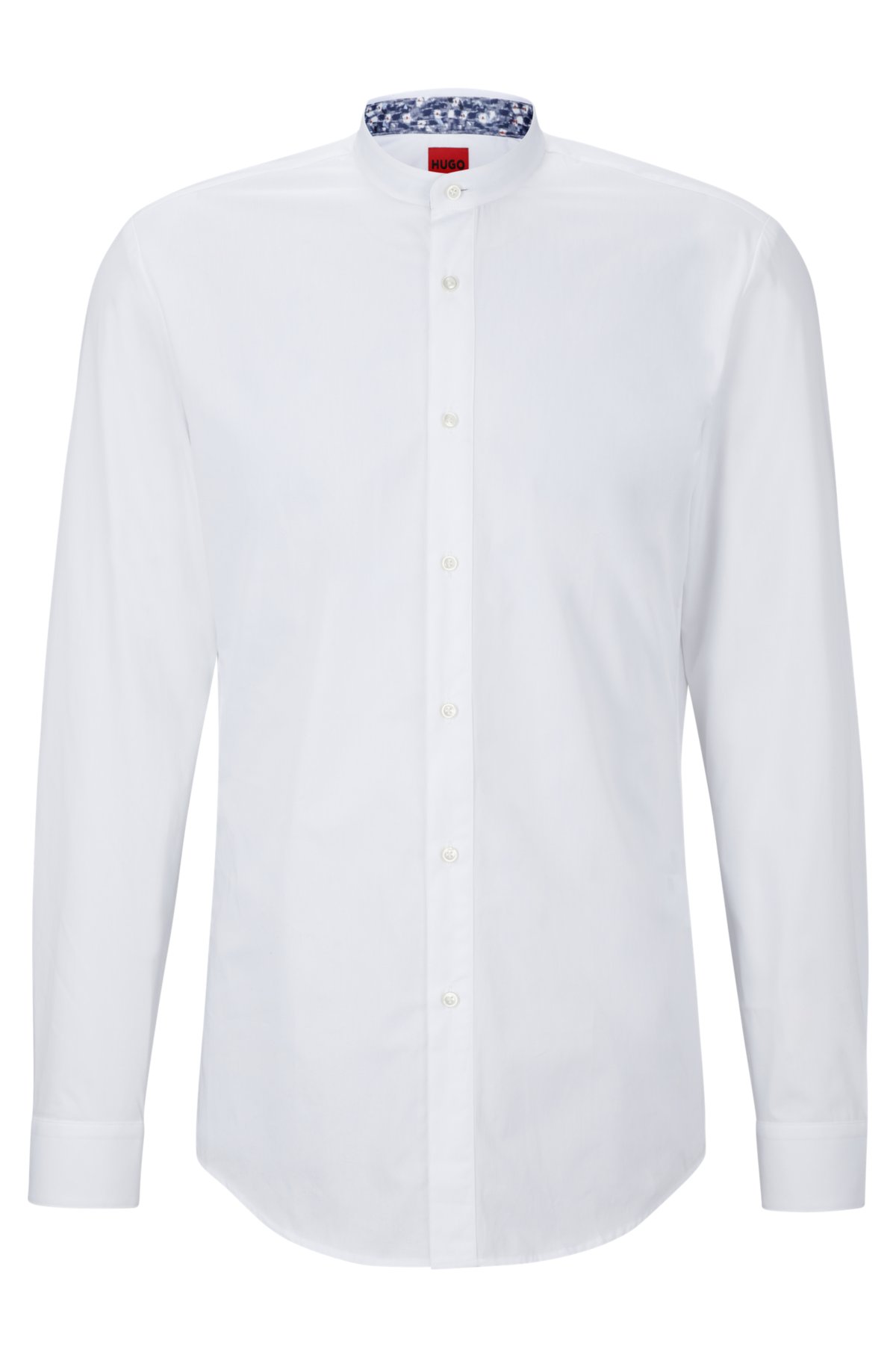 HUGO BOSS - Jolie chemise blanc / beige - Taille 15,45 / 40 - TRES