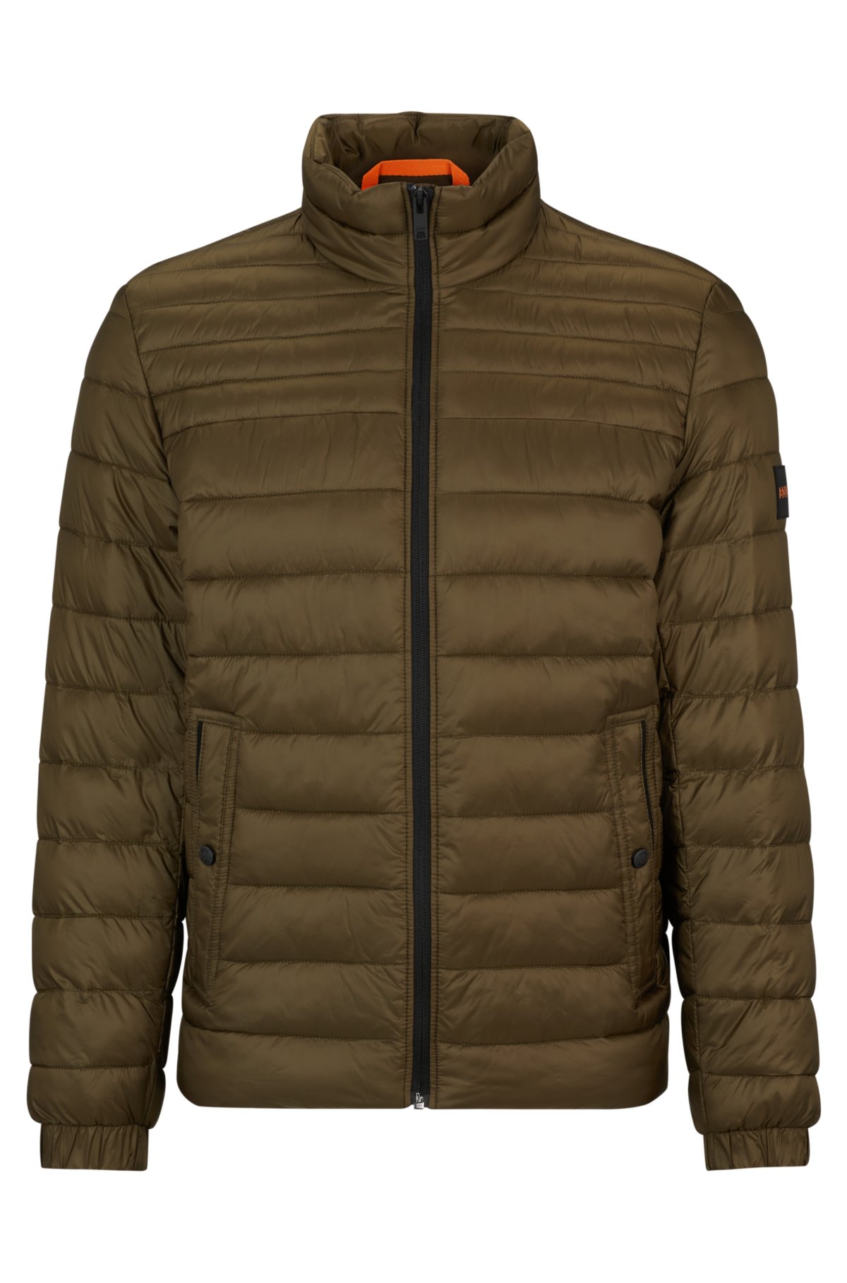BOSS - Lightweight padded jacket with water-repellent finish