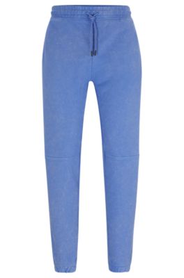 BOSS Cottonterry tracksuit bottoms with logo detail