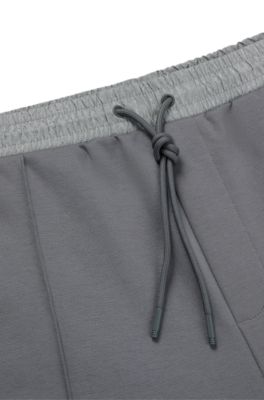 BOSS - Jogginghose aus Baumwoll-Mix mit verpixelten Details 