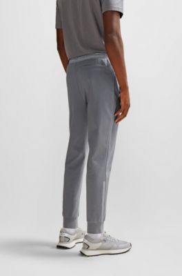 BOSS - Jogginghose aus Baumwoll-Mix mit verpixelten Details 