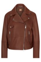 Hugo boss lederjacke damen cheap zalando