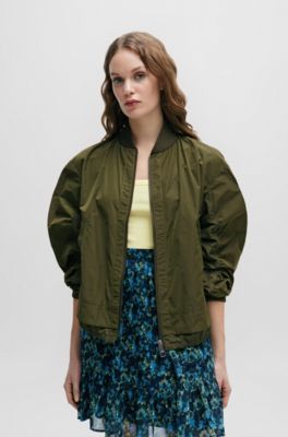BOSS - Wasserabweisende Relaxed-Fit Jacke
