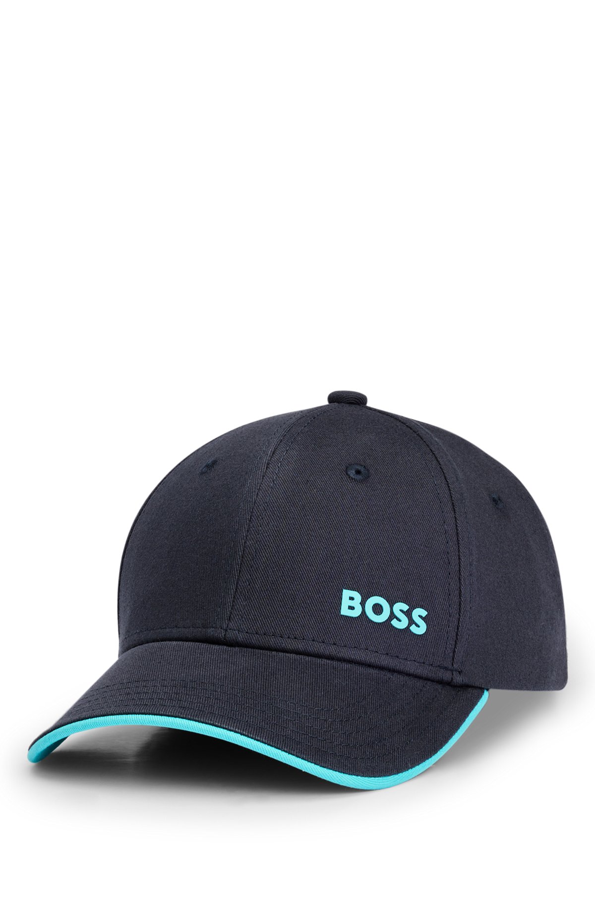 BOSS - Cap aus Baumwoll-Twill mit Logo-Print