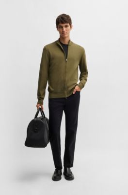 gebreid vest met rits dames