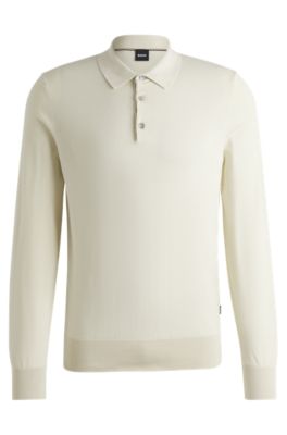 Hugo boss knitted polo sale