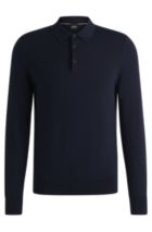 Maglione con colletto polo