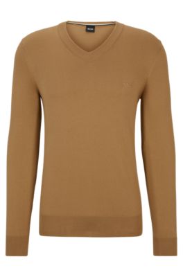 Brown v neck sweater purchases from Hugo boss