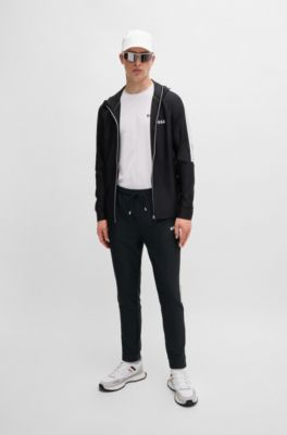 BOSS - BOSS x Matteo Berrettini tracksuit bottoms with contrast tape ...