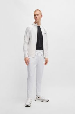 BOSS - BOSS x Matteo Berrettini tracksuit bottoms with contrast tape ...