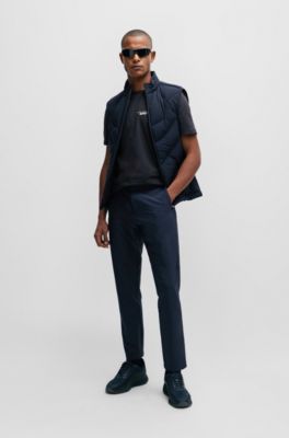 BOSS - T-Shirt aus Baumwoll-Jersey mit Rundhalsausschnitt und  