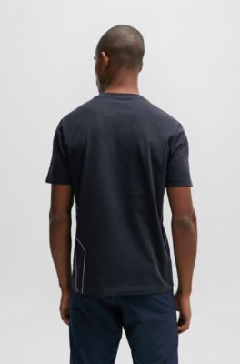 BOSS - T-Shirt aus Baumwoll-Jersey mit Rundhalsausschnitt und  
