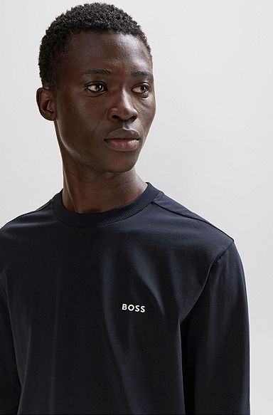 for BOSS Stylish BOSS by HUGO Men Men | Blue T-Shirts