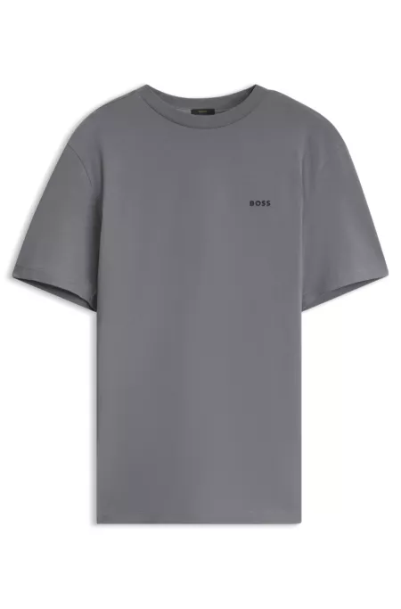 Stretch-cotton T-shirt