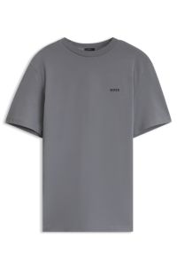 Stretch-cotton T-shirt, Grey