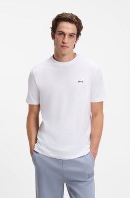 Stretch-cotton T-shirt