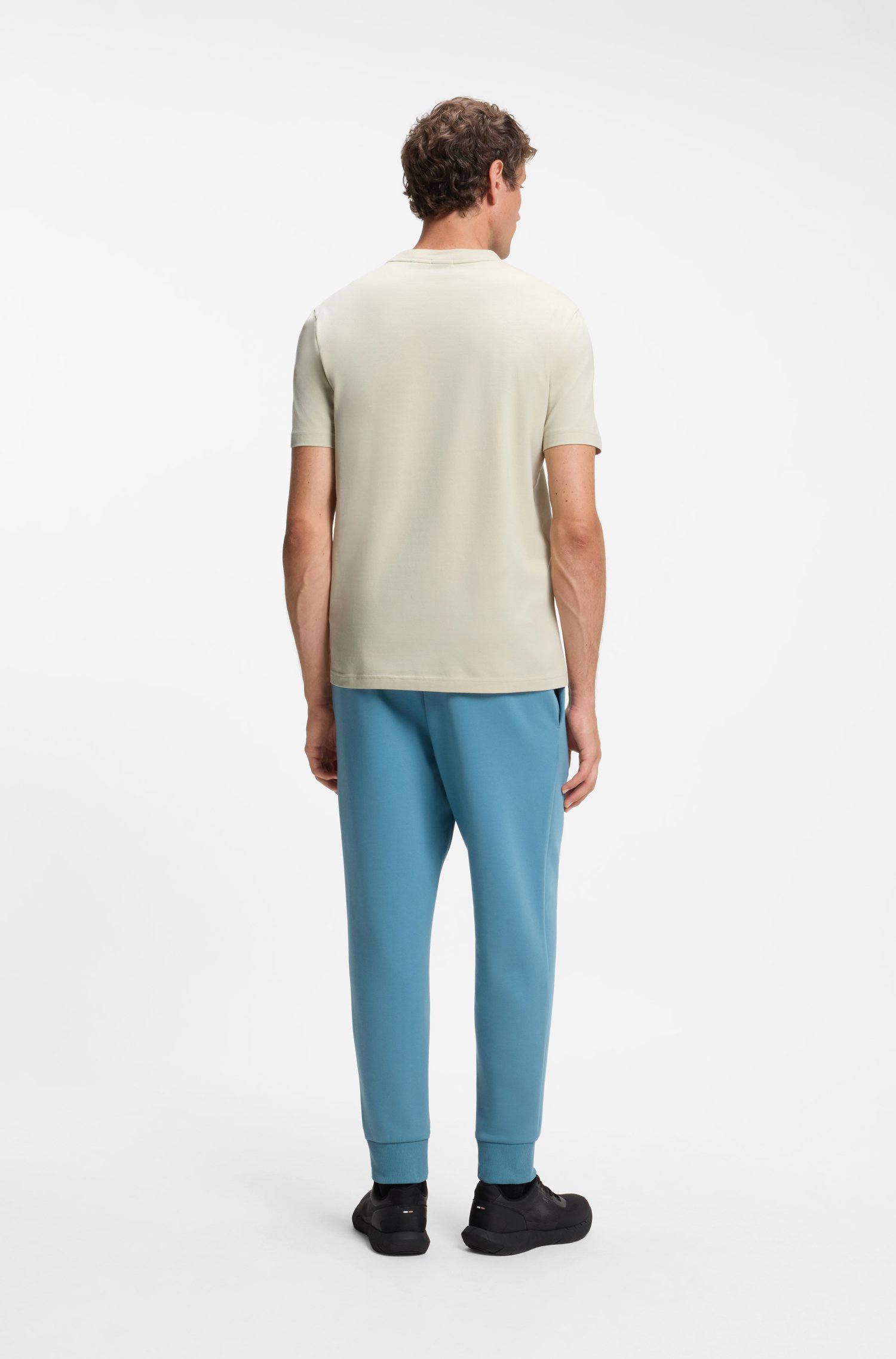 Boss Stretch-cotton T-shirt herr – bild 3