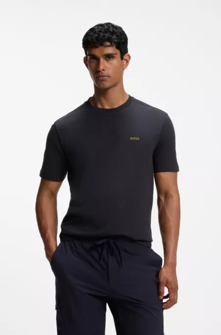 Stretch-cotton T-shirt