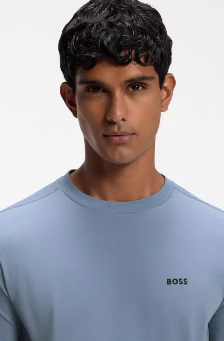 Stretch-cotton T-shirt