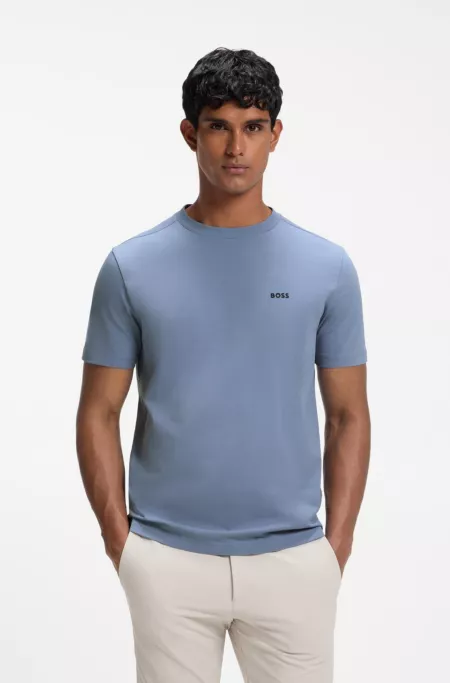 Stretch-cotton T-shirt