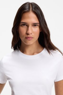 Cotton T-shirt, White
